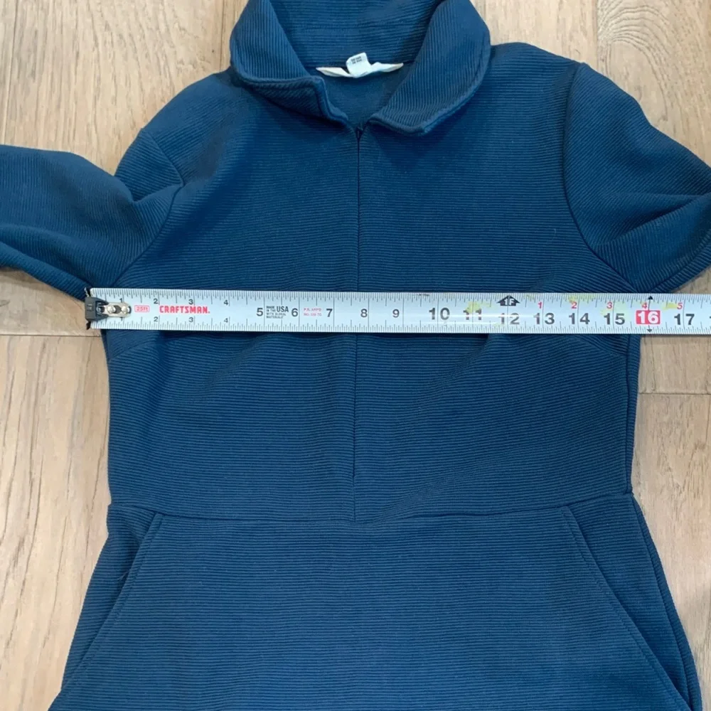 Boden Women's Blue Cam Zip-Up Ottoman Dress Size 2R - Picture 6 of 11